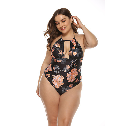 Women's One Piece Swimsuit Padded Swimwear Swimwear Black Breathable Quick Dry Comfortable Sleeveless - Swimming Water Sports Summer Plus Size / High Elasticity
Women's One Piece Swimsuit Padded Swimwear Swimwear Black Breathable Quick Dry Comfortable Sleeveless - Swimming Water Sports Summer Plus Size / High Elasticity