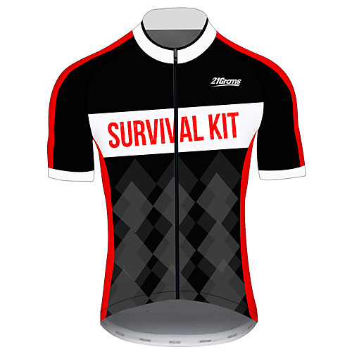 21Grams Men's Short Sleeve Cycling Jersey Spandex Black Plaid Checkered Patchwork Bike Jersey Top Mountain Bike MTB Road Bike Cycling UV Resistant Breathable Quick Dry Sports Clothing Apparel
21Grams Men's Short Sleeve Cycling Jersey Spandex Black Plaid Checkered Patchwork Bike Jersey Top Mountain Bike MTB Road Bike Cycling UV Resistant Breathable Quick Dry Sports Clothing Apparel