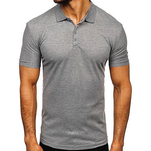 Men's Polo Solid Colored Geometric Short Sleeve Daily Tops Cotton Basic White Black Blue
Men's Polo Solid Colored Geometric Short Sleeve Daily Tops Cotton Basic White Black Blue