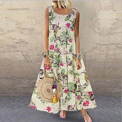 Women's A Line Dress Maxi long Dress Purple Orange Short Sleeve Floral Floral Round Neck Boho S M L XL XXL 3XL 4XL 5XL
Women's A Line Dress Maxi long Dress Purple Orange Short Sleeve Floral Floral Round Neck Boho S M L XL XXL 3XL 4XL 5XL