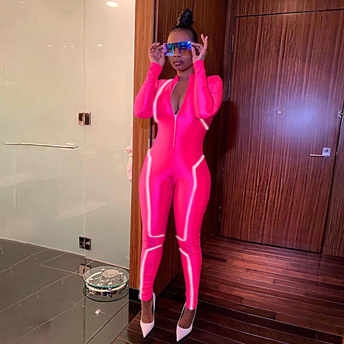 Women's 2 Piece One-piece Jumpsuit Activewear Set Workout Outfits Athletic Athleisure Winter Long Sleeve High Rise Breathable Soft Reflective Strips Fitness Gym Workout Running Jogging Sportswear
Women's 2 Piece One-piece Jumpsuit Activewear Set Workout Outfits Athletic Athleisure Winter Long Sleeve High Rise Breathable Soft Reflective Strips Fitness Gym Workout Running Jogging Sportswear