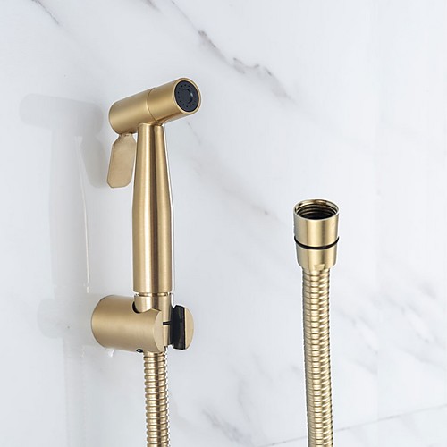 Stainless Steel Electroplated Handheld Bidet Sprayer,Single Hole Bidet Rose Golden High Pressure Spray Type Shower
Stainless Steel Electroplated Handheld Bidet Sprayer,Single Hole Bidet Rose Golden High Pressure Spray Type Shower