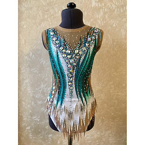 21Grams Rhythmic Gymnastics Leotards Artistic Gymnastics Leotards Women's Girls' Kids Leotard Spandex High Elasticity Breathable Handmade Sleeveless Training Dance Rhythmic Gymnastics Artistic
21Grams Rhythmic Gymnastics Leotards Artistic Gymnastics Leotards Women's Girls' Kids Leotard Spandex High Elasticity Breathable Handmade Sleeveless Training Dance Rhythmic Gymnastics Artistic