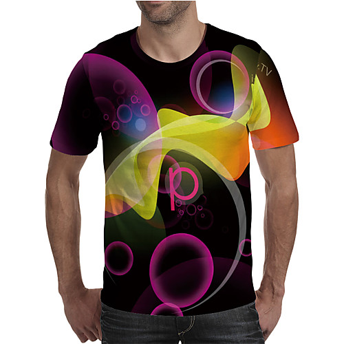 Men's T shirt 3D Print Graphic Plus Size Print Short Sleeve Daily Tops Elegant Exaggerated Purple
Men's T shirt 3D Print Graphic Plus Size Print Short Sleeve Daily Tops Elegant Exaggerated Purple