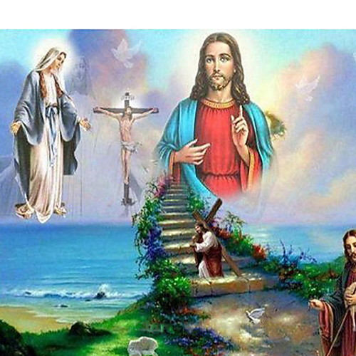 5D Diamond Embroidery, Religion, Jesus, cross, 5D DIY Diamond Painting, Cross Stitch, 3D, Diamond Mosaic Needlework Handicrafts
5D Diamond Embroidery, Religion, Jesus, cross, 5D DIY Diamond Painting, Cross Stitch, 3D, Diamond Mosaic Needlework Handicrafts