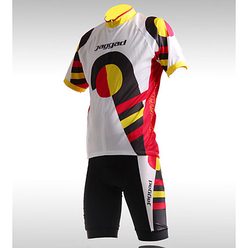 Jaggad Women's Short Sleeve Cycling Jersey with Shorts Coolmax Lycra Spandex GoldenRed Novelty Funny Bike Clothing Suit Breathable 3D Pad Quick Dry Sweat-wicking Sports Geometric Mountain Bike MTB
Jaggad Women's Short Sleeve Cycling Jersey with Shorts Coolmax Lycra Spandex GoldenRed Novelty Funny Bike Clothing Suit Breathable 3D Pad Quick Dry Sweat-wicking Sports Geometric Mountain Bike MTB