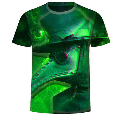 Men's Color Block 3D Letter Plus Size T-shirt Short Sleeve Daily Tops Basic Round Neck Green
Men's Color Block 3D Letter Plus Size T-shirt Short Sleeve Daily Tops Basic Round Neck Green
