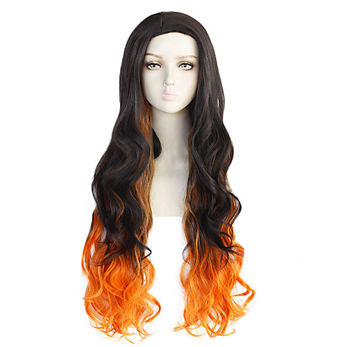 Demon Slayer: Kimetsu no Yaiba Kamado Nezuko Cosplay Wigs Women's Asymmetrical 30 inch Heat Resistant Fiber Body Wave Black Adults' Anime Wig
Demon Slayer: Kimetsu no Yaiba Kamado Nezuko Cosplay Wigs Women's Asymmetrical 30 inch Heat Resistant Fiber Body Wave Black Adults' Anime Wig