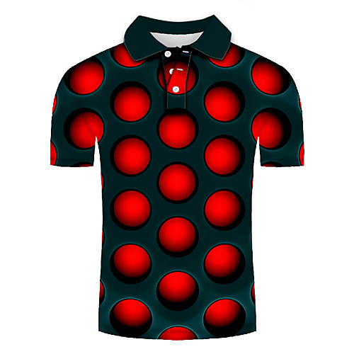 Men's Graphic Polo Basic Exaggerated Daily Going out Shirt Collar White / Red / Short Sleeve / Plus Size / Slim
Men's Graphic Polo Basic Exaggerated Daily Going out Shirt Collar White / Red / Short Sleeve / Plus Size / Slim