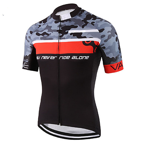21Grams Men's Short Sleeve Cycling Jersey Spandex Black / Red Camo / Camouflage Bike Jersey Top Mountain Bike MTB Road Bike Cycling UV Resistant Quick Dry Breathable Sports Clothing Apparel
21Grams Men's Short Sleeve Cycling Jersey Spandex Black / Red Camo / Camouflage Bike Jersey Top Mountain Bike MTB Road Bike Cycling UV Resistant Quick Dry Breathable Sports Clothing Apparel