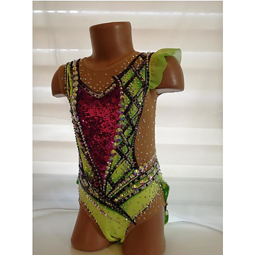 21Grams Rhythmic Gymnastics Leotards Artistic Gymnastics Leotards Women's Girls' Kids Leotard Spandex High Elasticity Breathable Handmade Sleeveless Training Dance Rhythmic Gymnastics Artistic
21Grams Rhythmic Gymnastics Leotards Artistic Gymnastics Leotards Women's Girls' Kids Leotard Spandex High Elasticity Breathable Handmade Sleeveless Training Dance Rhythmic Gymnastics Artistic