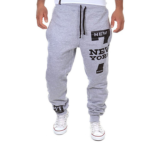 Men's Sporty Slim Sweatpants Pants - Patterned Low Waist Cotton White Black Gray US40 / UK40 / EU48 / US42 / UK42 / EU50 / US44 / UK44 / EU52
Men's Sporty Slim Sweatpants Pants - Patterned Low Waist Cotton White Black Gray US40 / UK40 / EU48 / US42 / UK42 / EU50 / US44 / UK44 / EU52
