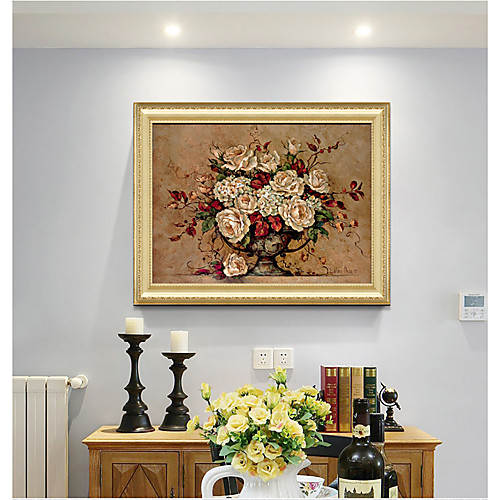 Framed Art Print Classical Rococo Style Antique Golden Framed Flower Oil Painting
Framed Art Print Classical Rococo Style Antique Golden Framed Flower Oil Painting