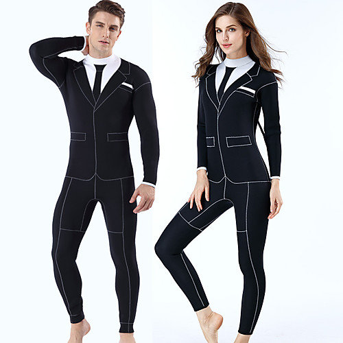 MYLEDI Men's Women's Full Wetsuit 3mm SCR Neoprene Diving Suit Windproof Anatomic Design Stretchy Long Sleeve Back Zip - Diving Water Sports Solid Colored Autumn / Fall Spring Summer
MYLEDI Men's Women's Full Wetsuit 3mm SCR Neoprene Diving Suit Windproof Anatomic Design Stretchy Long Sleeve Back Zip - Diving Water Sports Solid Colored Autumn / Fall Spring Summer
