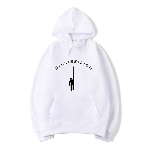 Inspired by Cosplay Billie Eilish Cosplay Costume Hoodie Pure Cotton Print Hoodie For Men's / Women's
Inspired by Cosplay Billie Eilish Cosplay Costume Hoodie Pure Cotton Print Hoodie For Men's / Women's