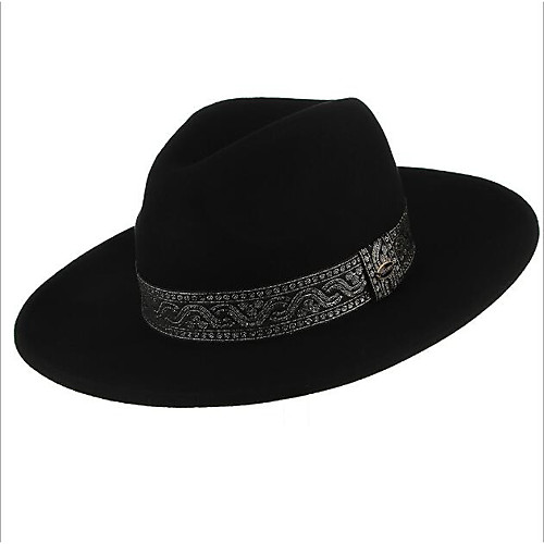 Hat Wool Felt Hats / Headdress with Cap 1 Piece Daily Wear / Outdoor Headpiece
Hat Wool Felt Hats / Headdress with Cap 1 Piece Daily Wear / Outdoor Headpiece
