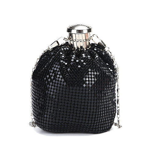 Women's Glitter / Sequin Polyester / Alloy Evening Bag Solid Color Light Coffee / Gold / Silver
Women's Glitter / Sequin Polyester / Alloy Evening Bag Solid Color Light Coffee / Gold / Silver