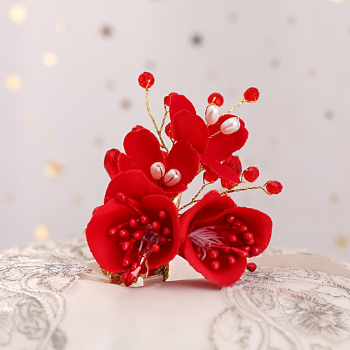 Headpieces Fashion Imitation Pearl / Alloy Headdress / Hair Clip with Imitation Pearl 1 Piece Wedding / Special Occasion Headpiece
Headpieces Fashion Imitation Pearl / Alloy Headdress / Hair Clip with Imitation Pearl 1 Piece Wedding / Special Occasion Headpiece