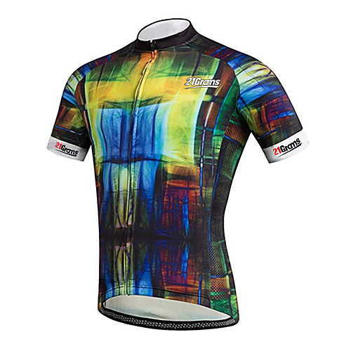 21Grams Men's Short Sleeve Cycling Jersey Spandex Polyester Black / Yellow Tie Dye Gradient Bike Jersey Top Mountain Bike MTB Road Bike Cycling UV Resistant Breathable Quick Dry Sports Clothing
21Grams Men's Short Sleeve Cycling Jersey Spandex Polyester Black / Yellow Tie Dye Gradient Bike Jersey Top Mountain Bike MTB Road Bike Cycling UV Resistant Breathable Quick Dry Sports Clothing