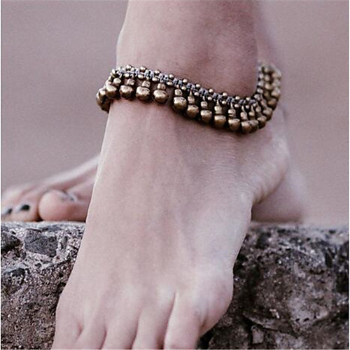 Anklet Elegant Boho Fashion Women's Body Jewelry For Party Evening Beach Byzantine Alloy Gold 1 Piece
Anklet Elegant Boho Fashion Women's Body Jewelry For Party Evening Beach Byzantine Alloy Gold 1 Piece