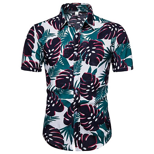 Men's Floral 3D T-shirt - Linen Basic Exaggerated Daily Going out Green / Short Sleeve
Men's Floral 3D T-shirt - Linen Basic Exaggerated Daily Going out Green / Short Sleeve