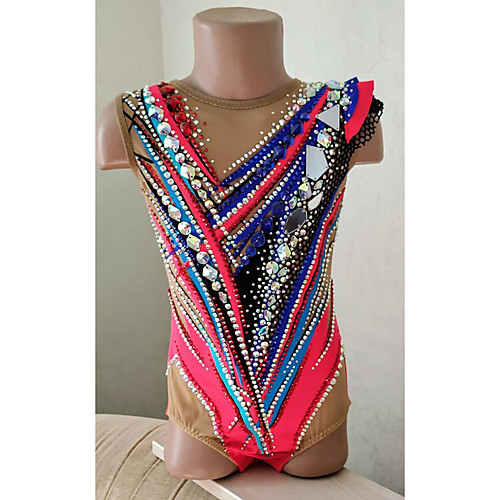 21Grams Rhythmic Gymnastics Leotards Artistic Gymnastics Leotards Women's Girls' Kids Leotard Spandex High Elasticity Breathable Handmade Sleeveless Training Dance Rhythmic Gymnastics Artistic
21Grams Rhythmic Gymnastics Leotards Artistic Gymnastics Leotards Women's Girls' Kids Leotard Spandex High Elasticity Breathable Handmade Sleeveless Training Dance Rhythmic Gymnastics Artistic