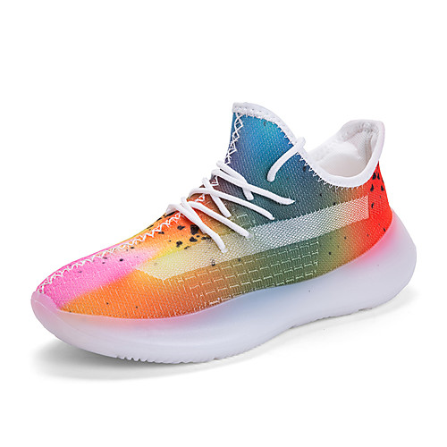 Men's Knit / Elastic Fabric Spring & Summer Sporty Athletic Shoes Running Shoes Breathable Gradient Red / Blue
Men's Knit / Elastic Fabric Spring & Summer Sporty Athletic Shoes Running Shoes Breathable Gradient Red / Blue