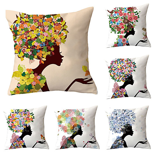 Set of 6 Polyester Pillow Cover, Flamingo Cartoon Lovers Boho Square Traditional Classic Throw Pillow
Set of 6 Polyester Pillow Cover, Flamingo Cartoon Lovers Boho Square Traditional Classic Throw Pillow