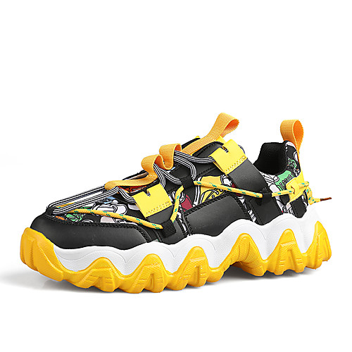Men's Summer / Fall Sporty Athletic Outdoor Trainers / Athletic Shoes Running Shoes / Walking Shoes Mesh / PU Black / Yellow / Orange
Men's Summer / Fall Sporty Athletic Outdoor Trainers / Athletic Shoes Running Shoes / Walking Shoes Mesh / PU Black / Yellow / Orange
