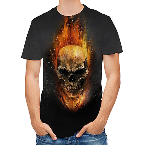 Men's Plus Size 3D Print T-shirt Basic Daily Round Neck Dark Gray / Short Sleeve
Men's Plus Size 3D Print T-shirt Basic Daily Round Neck Dark Gray / Short Sleeve