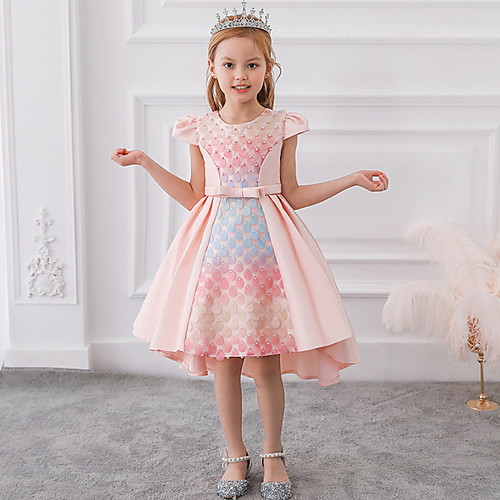A-Line Ankle Length Party / Birthday Flower Girl Dresses - Mikado Sleeveless Jewel Neck with Bow(s) / Pleats
A-Line Ankle Length Party / Birthday Flower Girl Dresses - Mikado Sleeveless Jewel Neck with Bow(s) / Pleats