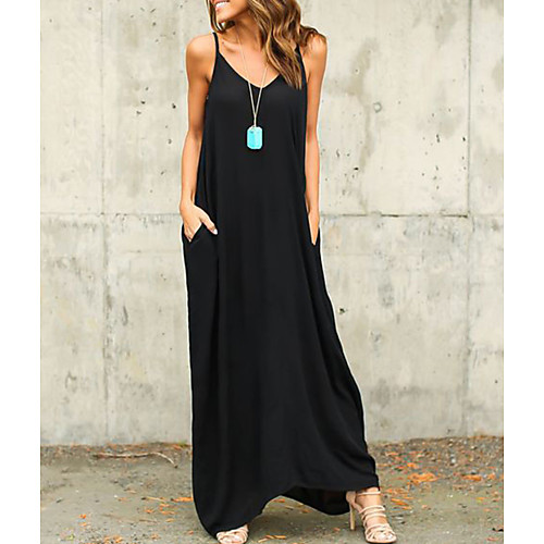Women's Tunic Maxi long Dress White Black Red Light gray Sleeveless Solid Color Round Neck Hot S M L XL
Women's Tunic Maxi long Dress White Black Red Light gray Sleeveless Solid Color Round Neck Hot S M L XL