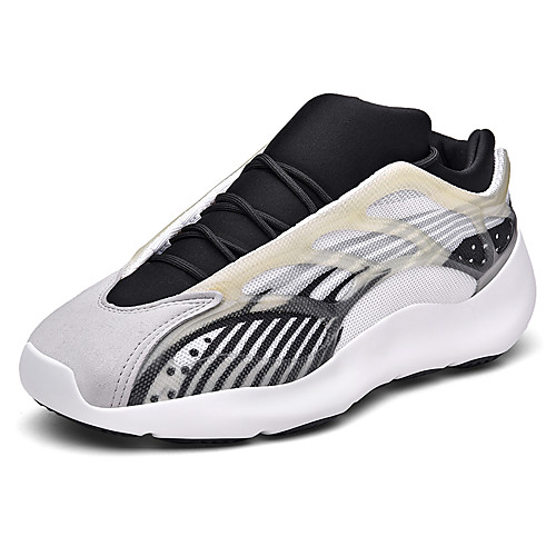 Men's Tissage Volant Fall / Spring & Summer Sporty / Casual Athletic Shoes Running Shoes / Walking Shoes Breathable Striped Black and White / Black / Gray / 3D
Men's Tissage Volant Fall / Spring & Summer Sporty / Casual Athletic Shoes Running Shoes / Walking Shoes Breathable Striped Black and White / Black / Gray / 3D