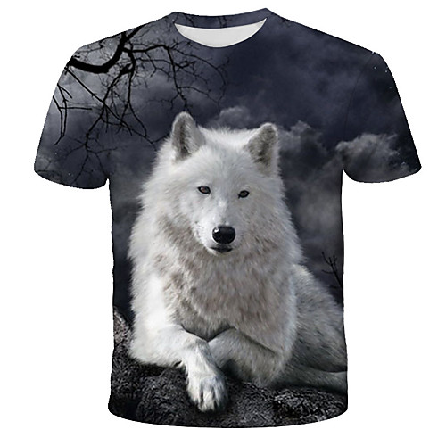 Men's T shirt 3D Animal Round Neck Daily Holiday Print Short Sleeve Tops Streetwear Exaggerated Rainbow
Men's T shirt 3D Animal Round Neck Daily Holiday Print Short Sleeve Tops Streetwear Exaggerated Rainbow