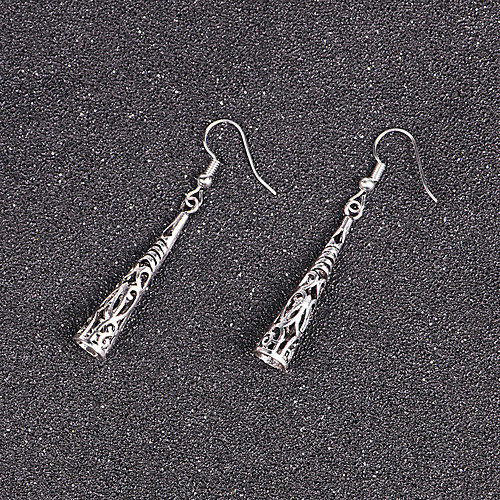 Women's Earrings Holiday Wedding Birthday Romantic Earrings Jewelry Silver For Date Street Festival 1 Pair
Women's Earrings Holiday Wedding Birthday Romantic Earrings Jewelry Silver For Date Street Festival 1 Pair