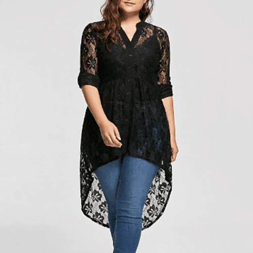 Women's A Line Dress Short Mini Dress Black Long Sleeve Solid Colored Lace V Neck XL XXL 3XL 4XL 5XL
Women's A Line Dress Short Mini Dress Black Long Sleeve Solid Colored Lace V Neck XL XXL 3XL 4XL 5XL