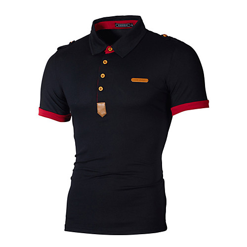 Men's Solid Colored Slim Polo Basic Daily Shirt Collar Wine / White / Black / Dark Gray / Navy Blue / Short Sleeve
Men's Solid Colored Slim Polo Basic Daily Shirt Collar Wine / White / Black / Dark Gray / Navy Blue / Short Sleeve