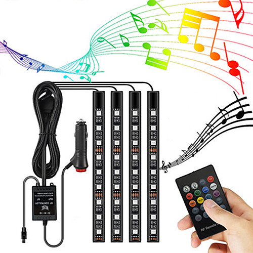 12.5cm Light Sets RGB Strip Lights 36 LEDs SMD5050 10mm 20-key Music Sound Controller 1 set Multi Color Suitable for Vehicles Tiktok LED Strip Lights 12 V
12.5cm Light Sets RGB Strip Lights 36 LEDs SMD5050 10mm 20-key Music Sound Controller 1 set Multi Color Suitable for Vehicles Tiktok LED Strip Lights 12 V