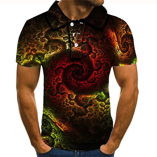 Men's Plus Size 3D Graphic Polo Street chic Exaggerated Daily Going out Shirt Collar Rainbow / Short Sleeve
Men's Plus Size 3D Graphic Polo Street chic Exaggerated Daily Going out Shirt Collar Rainbow / Short Sleeve