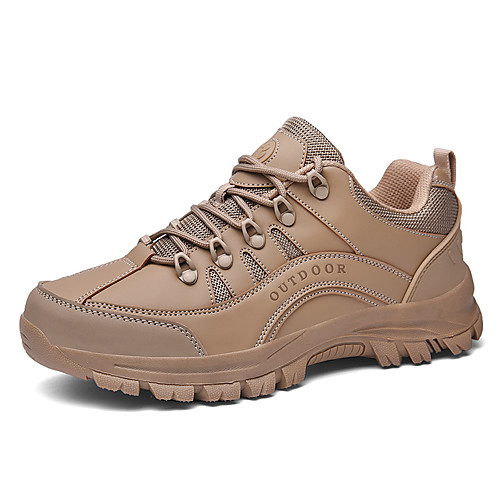 Men's Sneakers Hiking Shoes Hiking Boots Anti-Slip Breathable Wearable Comfortable Hiking Outdoor Exercise Running Spring, Fall, Winter, Summer Fall & Winter Black Khaki / Round Toe
Men's Sneakers Hiking Shoes Hiking Boots Anti-Slip Breathable Wearable Comfortable Hiking Outdoor Exercise Running Spring, Fall, Winter, Summer Fall & Winter Black Khaki / Round Toe