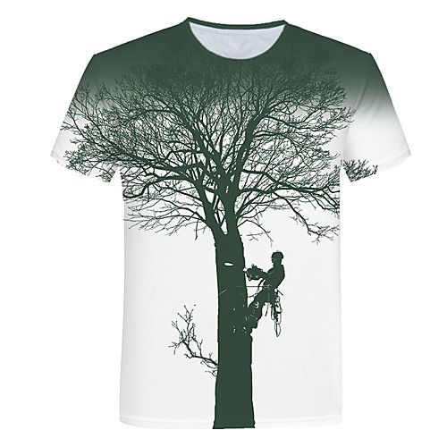 Men's T shirt Geometric 3D Plus Size Print Short Sleeve Daily Tops Basic Streetwear White
Men's T shirt Geometric 3D Plus Size Print Short Sleeve Daily Tops Basic Streetwear White