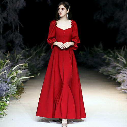 A-Line Minimalist Wedding Guest Prom Dress Scoop Neck Long Sleeve Floor Length Spandex with Buttons Ruffles 2021
A-Line Minimalist Wedding Guest Prom Dress Scoop Neck Long Sleeve Floor Length Spandex with Buttons Ruffles 2021