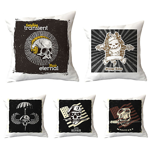 Set of 5 Throw Pillow Simple Classic 4545 cm Polyester Pillow Cover Special Design Halloween Square Traditional Classic
Set of 5 Throw Pillow Simple Classic 4545 cm Polyester Pillow Cover Special Design Halloween Square Traditional Classic