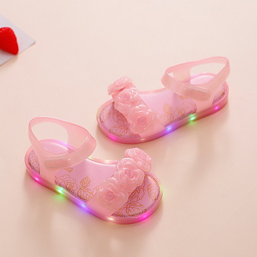 Girls' Comfort / Jelly Shoes PVC Sandals Toddler(9m-4ys) White / Pink / Gold Summer
Girls' Comfort / Jelly Shoes PVC Sandals Toddler(9m-4ys) White / Pink / Gold Summer