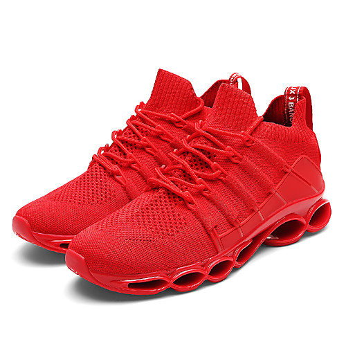 Men's Mesh Spring & Summer Sporty / Casual Athletic Shoes Running Shoes / Walking Shoes Breathable Slogan Black / Red / Red / Black
Men's Mesh Spring & Summer Sporty / Casual Athletic Shoes Running Shoes / Walking Shoes Breathable Slogan Black / Red / Red / Black