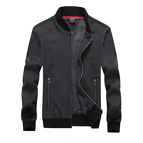 Men's Long Sleeve Running Track Jacket Full Zip Outerwear Jacket Athleisure Wear Thermal Warm Windproof Breathable Running Active Training Jogging Sportswear Solid Colored Black Army Green Blue Dark
Men's Long Sleeve Running Track Jacket Full Zip Outerwear Jacket Athleisure Wear Thermal Warm Windproof Breathable Running Active Training Jogging Sportswear Solid Colored Black Army Green Blue Dark