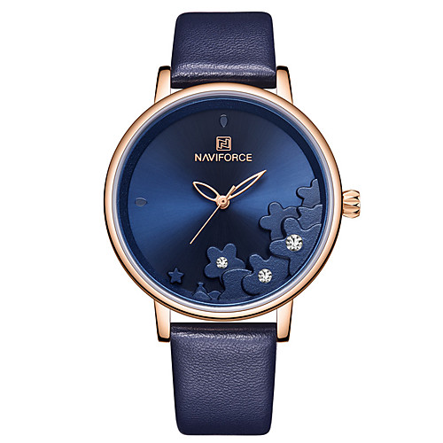 NAVIFORCE Ladies Quartz Watches Casual Fashion Blue Red Brown PU Leather Japanese Quartz Rose Gold Red Blue Water Resistant / Waterproof New Design Casual Watch 30 m 1 pc Analog Two Years Battery Life
NAVIFORCE Ladies Quartz Watches Casual Fashion Blue Red Brown PU Leather Japanese Quartz Rose Gold Red Blue Water Resistant / Waterproof New Design Casual Watch 30 m 1 pc Analog Two Years Battery Life