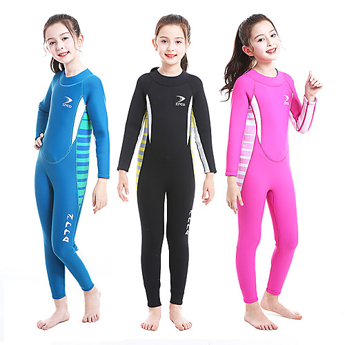 ZCCO Girls' Full Wetsuit 2.5mm SCR Neoprene Diving Suit Long Sleeve Back Zip Solid Colored Autumn / Fall Winter Spring / High Elasticity / Kids
ZCCO Girls' Full Wetsuit 2.5mm SCR Neoprene Diving Suit Long Sleeve Back Zip Solid Colored Autumn / Fall Winter Spring / High Elasticity / Kids