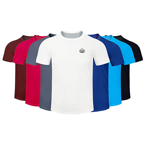 Men's Running T-Shirt Workout Shirt Round Neck Running Walking Jogging Breathable Quick Dry Moisture Wicking Sportswear Plus Size Tee / T-shirt Top Short Sleeve Activewear Micro-elastic
Men's Running T-Shirt Workout Shirt Round Neck Running Walking Jogging Breathable Quick Dry Moisture Wicking Sportswear Plus Size Tee / T-shirt Top Short Sleeve Activewear Micro-elastic