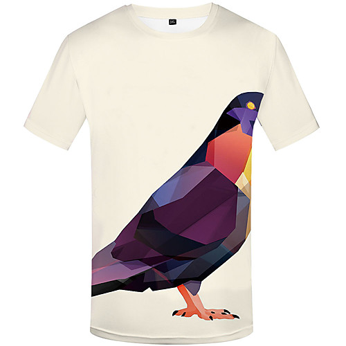 Men's Plus Size 3D Graphic Print T-shirt Basic Street chic Daily Sports Round Neck Beige / Short Sleeve / Animal
Men's Plus Size 3D Graphic Print T-shirt Basic Street chic Daily Sports Round Neck Beige / Short Sleeve / Animal